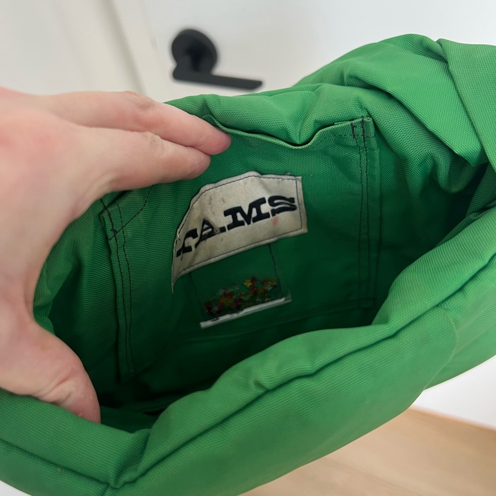 Padded Quilted Green Purse - Picture 2 of 2